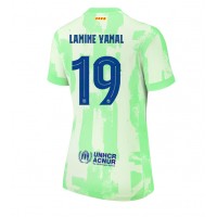 Barcelona Lamine Yamal #19 Kolmaspaita Naiset 2024-25 Lyhythihainen